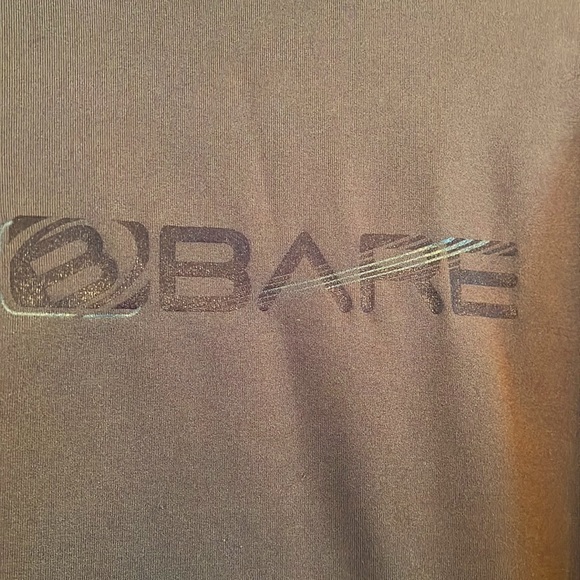 Bare Chillguard men L fleece backed long sleeve dive surf swim dry rash guard - Picture 4 of 7